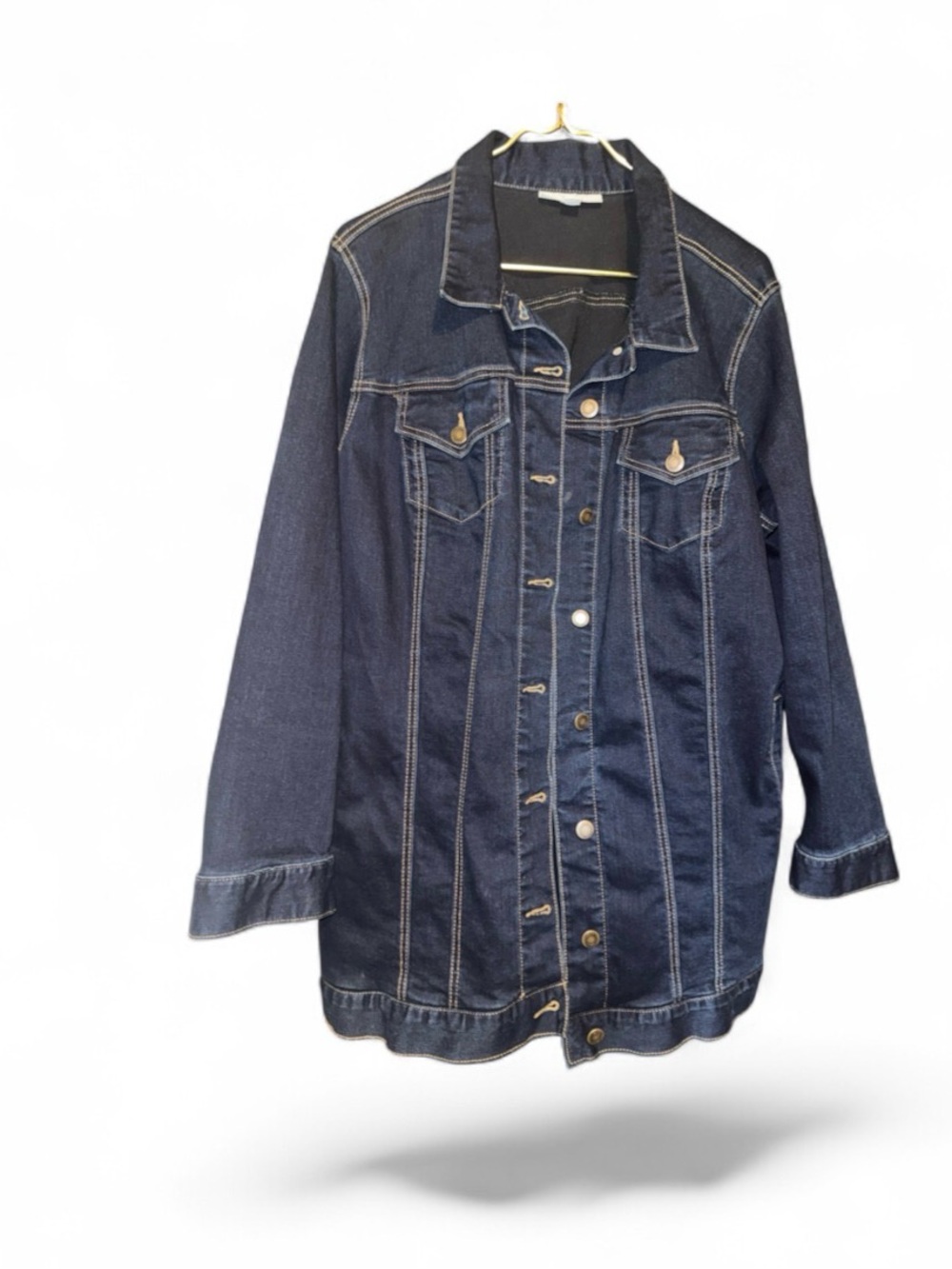 Woman withhin jacket